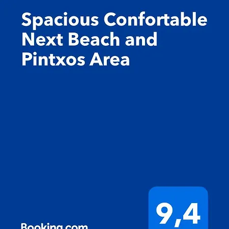 Apartment Spacious Confortable Next And Pintxos Area San Sebastian